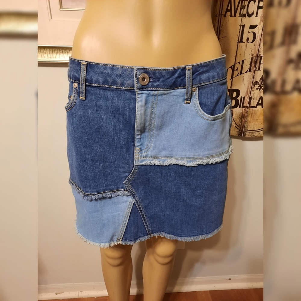 Junior's American Rag patchwork skirt